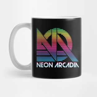Neon Arcadia Glitch Mug